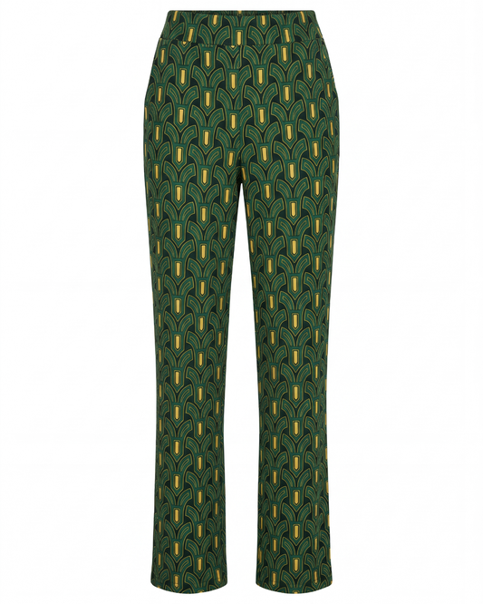 Priya | Women's Printed Straight-Leg pants