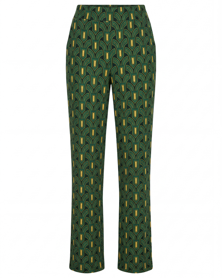Priya | Women's Printed Straight-Leg pants