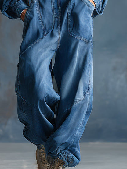 Rowan | Women’s Hooded Wide Leg Jumpsuit Casual