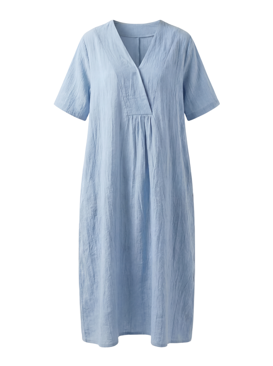 Sienna | Women's Casual V-Neck Midi Dress