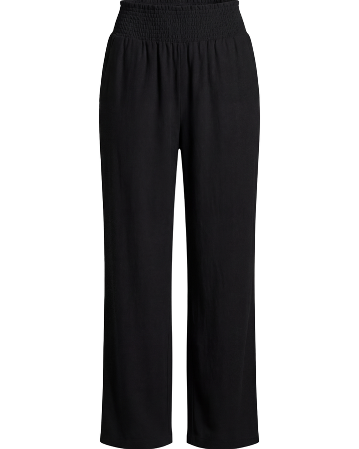 Mette | Women's High-Waisted Pleated Wide-Leg Pants