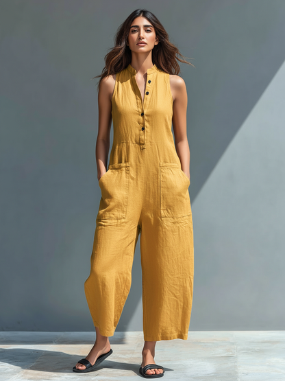 Sanne | Women's Sleeveless Casual Jumpsuit Summer