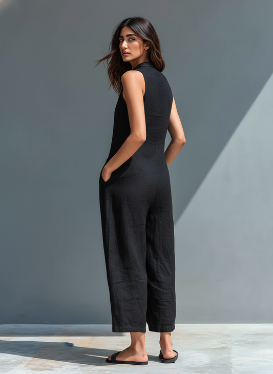 Sanne | Women's Sleeveless Casual Jumpsuit Summer