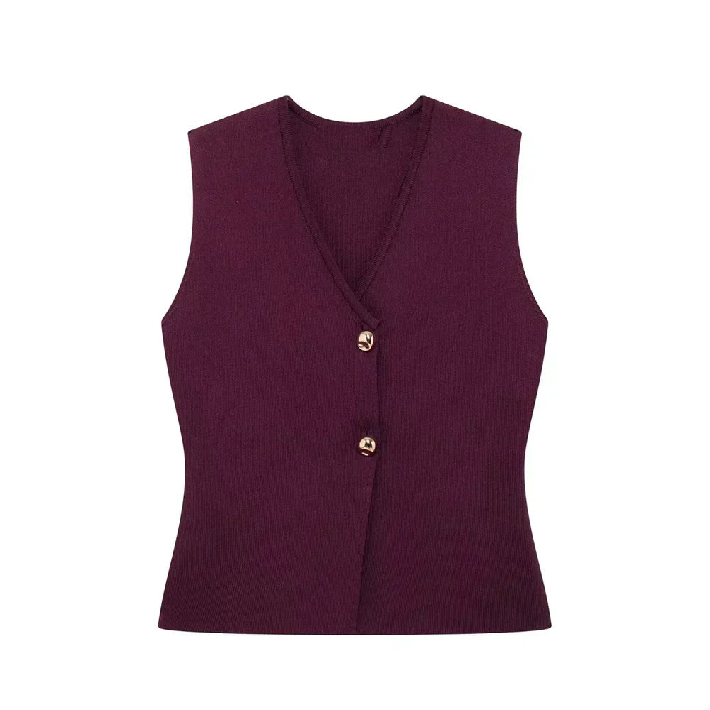 Sutton | Women's Sleeveless Gilet Top