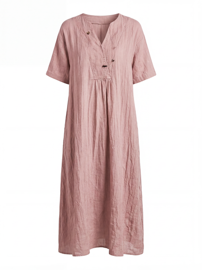 Sienna | Women's Casual V-Neck Midi Dress