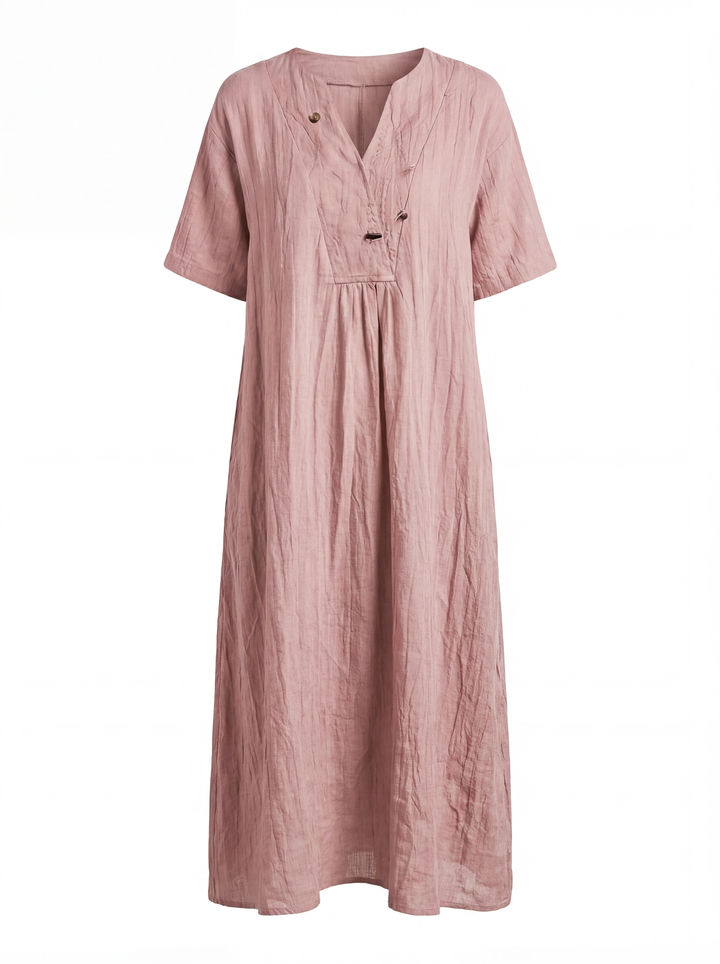 Sienna | Women's Casual V-Neck Midi Dress