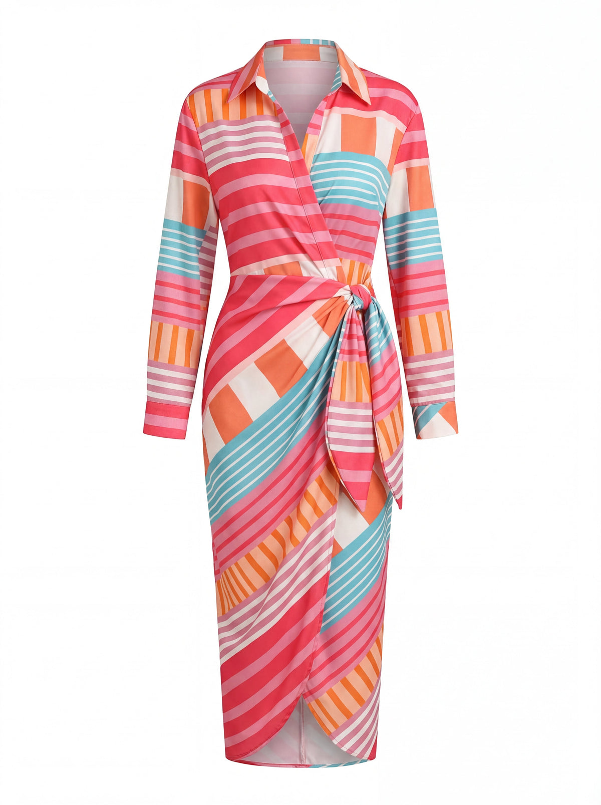 Marlow | Women's Elegant Floral Wrap Dress