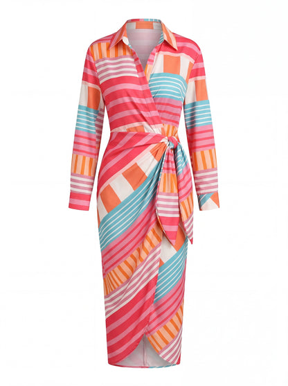 Marlow | Women's Elegant Floral Wrap Dress