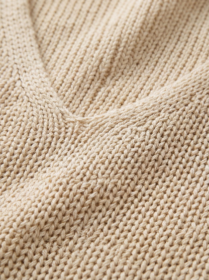 Fenna | Women's Sleeveless V-Neck Knit Top