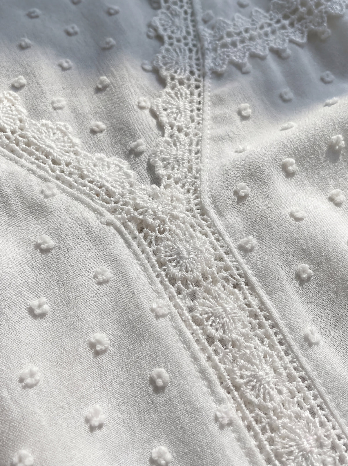 Lennox | Women's Lace-Trim V-Neck Top