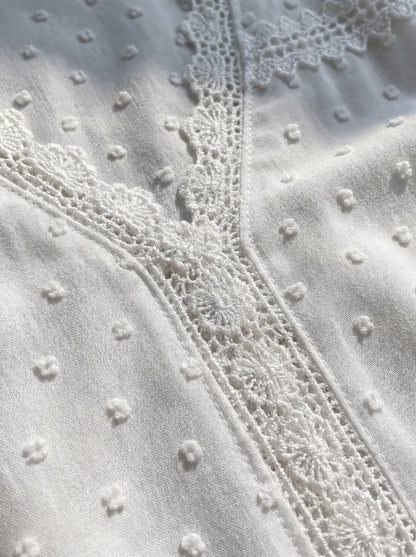 Lennox | Women's Lace-Trim V-Neck Top