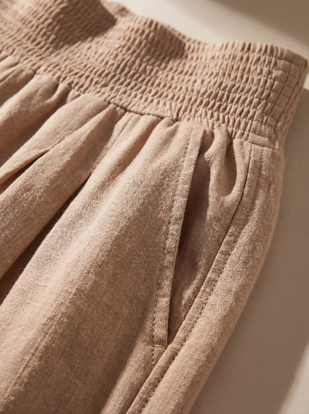 Mette | Women's High-Waisted Pleated Wide-Leg Pants
